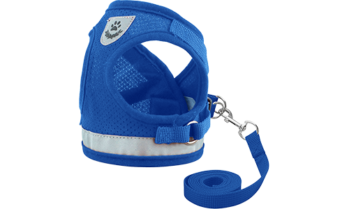 Reflexní Postroj pro Psy s Odpovídajícím Vodítkem
